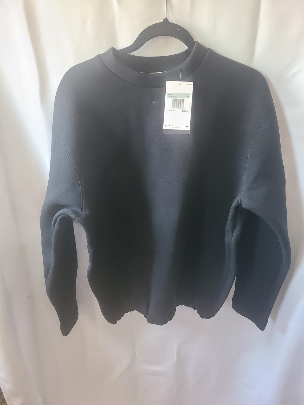 Nike Sportswear Men’s Black Crewneck Sweatshirt Size XS NWT $135 Retail